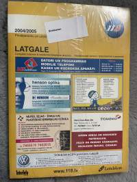Latvia Puhelinluettelo 2004-2005