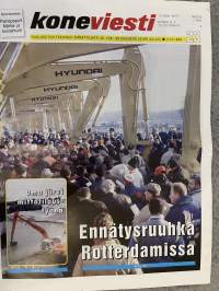 Koneviesti 1998 nr 23 - Oma järvi mittatilaustyönä, Ennätysruuhka Rotterdamissa, ym.