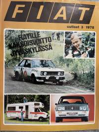 Fiat-uutiset 1978 nr 3 - Fiatille kaksoisvoitto Jyväskylässä, Auto kiehtoo -asiakaslehti, customer magazine