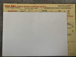 BMC Wolseley, MG, Riley, Vanden Plas 1100 Mk II 1968 -technical specifications, multilingual
