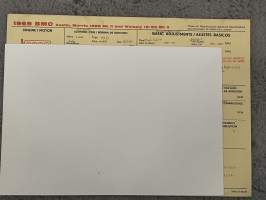 BMC Austin, Morris 1800 Mk II ja Wolsely 18/85 Mk II 1969 -technical specifications, multilingual