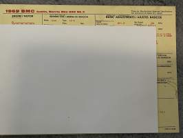 BMC Austin, Morris Mini 850 Mk II 1969 -technical specifications, multilingual