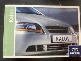Daewoo Kalos -Käyttöohjekirja