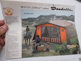 Isabella-teltat -esite / tuoteluettelo