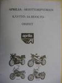 Aprilia Futura, Europa, Pegaso, Red Rose käyttöohjekirja