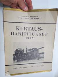 Kertausharjoitukset 1935 - Lisävihko teokseen