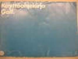 Volkswagen Passat vm. 1980 -käyttöohjekirja