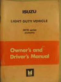 Isuzu Light-Duty vehicle VFR (Europe) owner´s manual