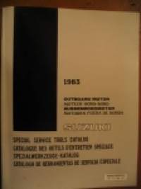 Suzuki 1983 Outboard motor special service tool catalog