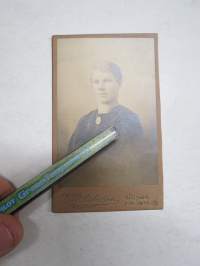 Atelier E.M. Andersen, Wiipuri -visiittikorttivalokuva / cdv / visit card photo