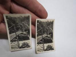 Peeps into Many Lands nr 13 Left & Right - Bridge over Gorge, Launceston, Tasmania -Army Club Cigarettes - Camerascope -keräilykorttisarjaa