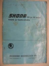 Skoda 100 ja 110 sarjat -käyttöohjekirja