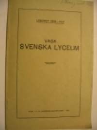 Vasa svenska lyceum läseåret 1926-1927