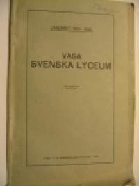 Vasa svenska lyceum läseåret 1924-1925
