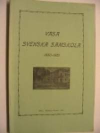 Vasa svenska samskola - Redogörelse för verksamheten under läsåret 1930-1931