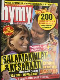 Hymy 2011 nr 6 - Salamakihlat & kesähäät, Kristiina on uusi upea hymytyttö, Iskelmätähti T.T. Purontaka: