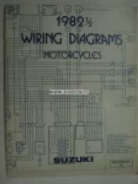 Suzuki 1982 1/2 Wiring Diagrams 