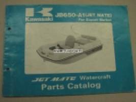 Kawasaki JB650-A1(Jet Mate) parts catalog -varaosaluettelo