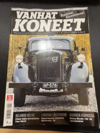 Vanhat koneet 2018nr 8 -harrastelehti, vanhaa kalustoa laidasta laitaan