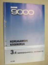 Saab 9000 Korjaamon käsikirja 3:4 Sähköjärjestelmä, yleiskaaviot M1989 -korjaamokirjasarjan osa 