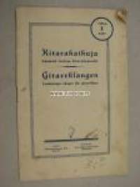 Kitarakaikuja 2-äänisiä lauluja kitarakuoroille