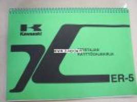Kawasaki ER-5 moottoripyörä -käyttöohjekirja 