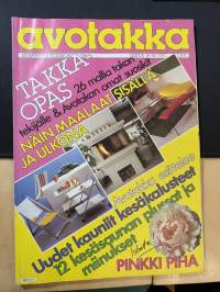 Avotakka 1985 nr 5, Villa Nordkap, Laatua ja ajattomuutta - Marja Liljendahl-Kemppi, Takkaopas, Irkka ja Heikki Järvenpään kakkoskoti, -katso sisällysluettelo.