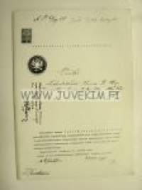 Postiliiton Hämeenlinnan osasto ry:n historiikki ajalta 1906-1981