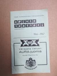 Opistoteatteri - Turun Suomenkielinen Työväenopisto 1966-1967