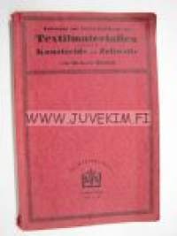 Anleitung zur Unterscheidung von Textilmaterialen insbesondere Kunstseide und Zellvolle