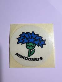 Kokoomus -tarra / sticker