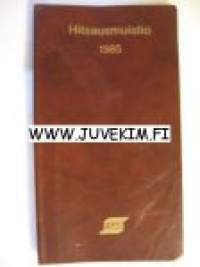 Hitsausmuistio 1985