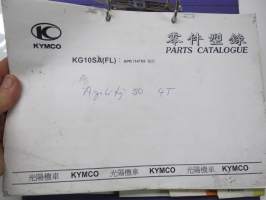 Kymco Agility KG10SA(FL) apr/14/2005 Parts Catalogue -varaosaluettelo