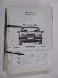 Volvo 760 Series 1988- Parts Catalog -varaosaluettelo englanniksi