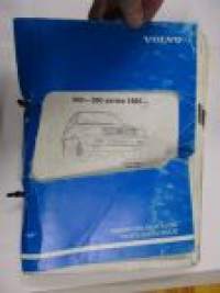Volvo 340-360 Series 1985- Parts Catalog -varaosaluettelo englanniksi