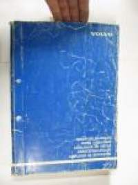 Volvo 340 Series 1980- Parts Catalog -varaosaluettelo englanniksi