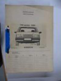 Volvo 760 Series 1988- Parts Catalog -varaosaluettelo englanniksi