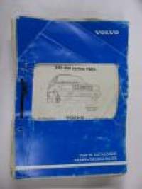 Volvo 340-360 Series 1985- Parts Catalog -varaosaluettelo englanniksi