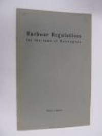 Harbour Regulations for the town of Helsingfors