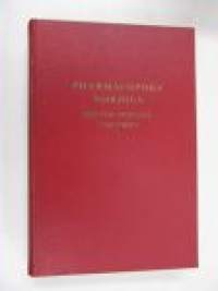 Pharmacopoea Nordica. Editio Fennica. Volumen I