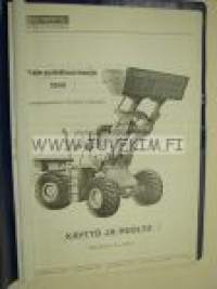 Yale 2500 pyöräkuormaaja -käyttö- ja huolto-ohjekirja numerosta 25-1011 ylöspäin