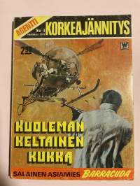 Agentti Korkeajännitys 1973 nr 3 - Kuoleman keltainen kukka
