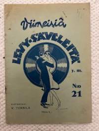Viimeisiä levysäveleitä nro 21 -nuotit