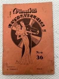 Viimeisiä levysäveleitä nro 36 -nuotit