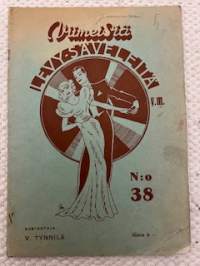 Viimeisiä levysäveleitä nro 38 -nuotit
