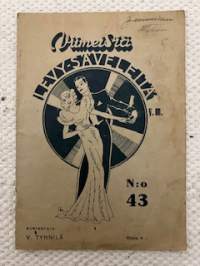 Viimeisiä levysäveleitä nro 43 -nuotit
