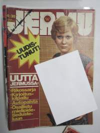 Jermu 1976 nr 5 -aikuisviihdelehti / adult graphics magazine, Tappaja-ahma, Eroottiset yöt, Lentokonekaappaus Kuubaan, Kaikki miehen tähden, ym.