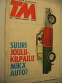Tekniikan Maailma 1965 nr 20, koeajossa Honda S 600, koelento lentotaksi Sud Aviation GY 80 Horizon