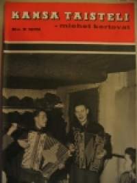 Kansa taisteli 1970 nr 8, Luumäen ja Miehikkälän miehet lähtivät sotapolulle, kone jäi miehet palasivat lentolaivue 16 pommituslento, maantien katkaisu