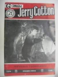 Jerry Cotton 1974 nr 21 Terveisiä Tuonelasta